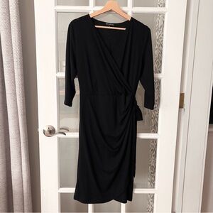 BERYDRESS Faux Wrap Dress Sz XL NWOT